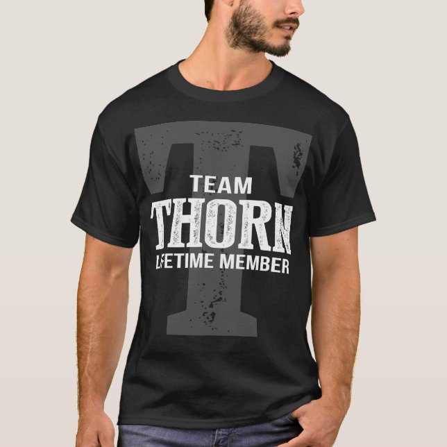 Team THORN Lifetime Member T-Shirt (Front)