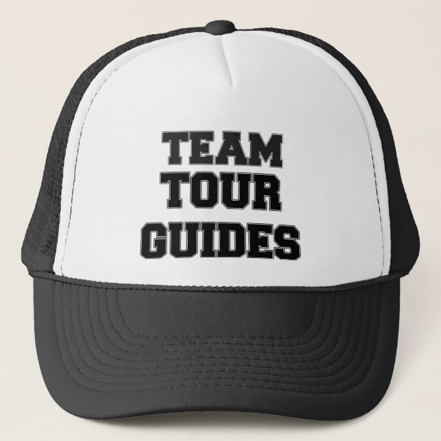 Team Tour Guides Trucker Hat (Front)