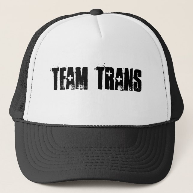 Team Trans Trucker Hat (Front)