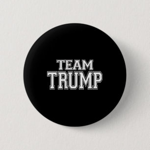 Team Trump Jersey Style Shirt W Trump 47 On Back 6 Cm Round Badge