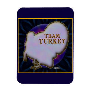 Team Turkey Magnet
