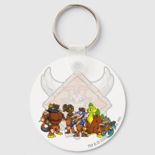Team Tyrannia Group Key Ring