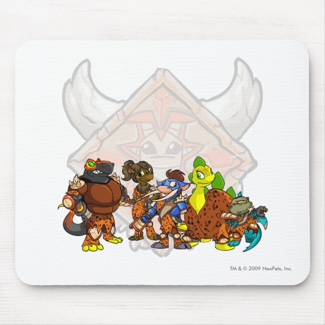 Team Tyrannia Group Mouse Pad (Front)