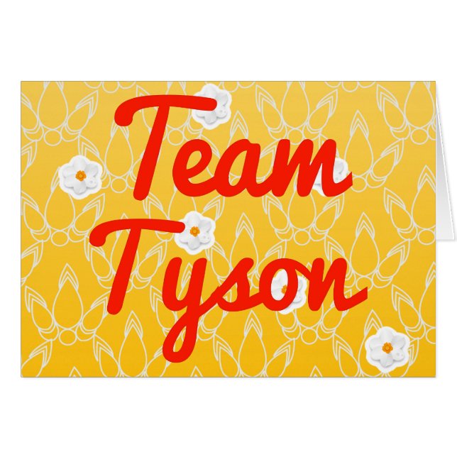 Team Tyson (Front Horizontal)