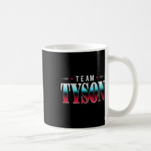 Team Tyson Family Personalised Name Tyson Vintage Coffee Mug