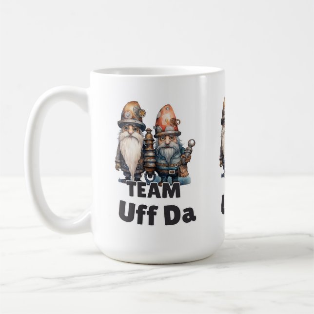 Team Uff Da Coffee Mug (Left)