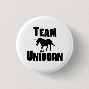 Team Unicorn 3 Cm Round Badge