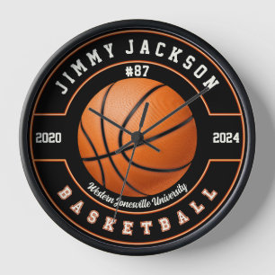 Team - University - School Basketball  Clock