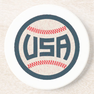 Team USA Baseball Coaster