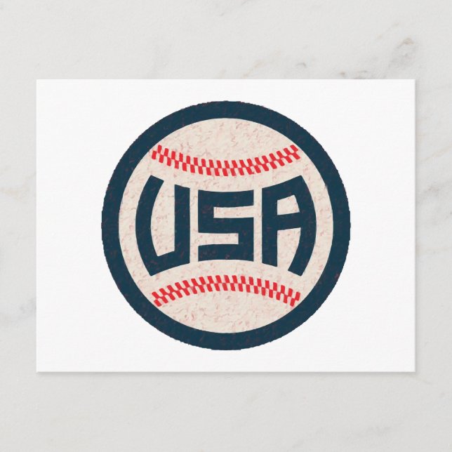 Team USA Baseball Enclosure Card (Front)