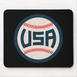 Team USA Baseball Mouse Pad