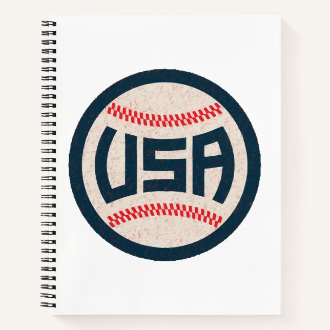 Team USA Baseball Notebook (Front)