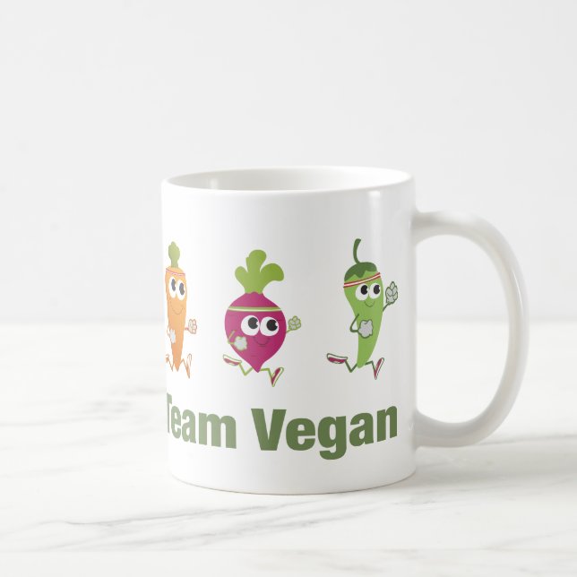 Team Vegan Coffee Mug (Right)
