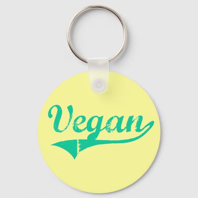 Team Vegan Keychain (Front)