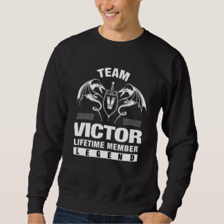 Team Victor Lifetime Member   Sweatshirt