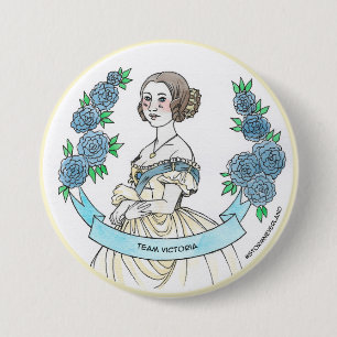 Team Victoria 7.5 Cm Round Badge