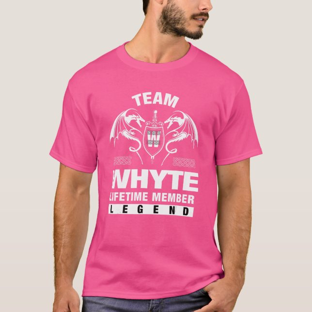 Team Whyte Lifetime Member T-Shirt (Front)