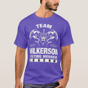 Team WILKERSON Lifetime Member Gifts T-Shirt