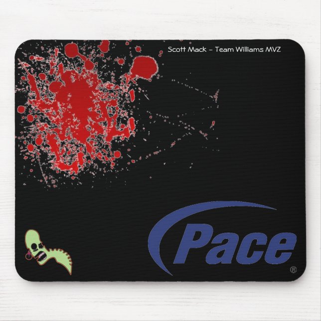 Team Williams - MVZ Mouse Pad (Front)