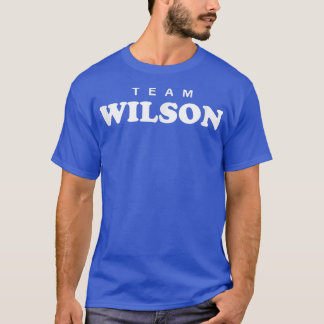 Team Wilson Personalised Surname Bride Groom Famil T-Shirt