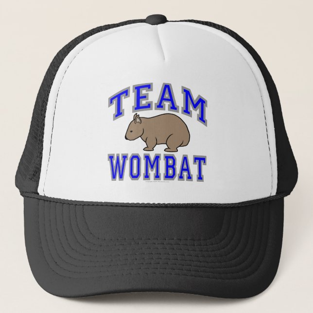 Team Wombat II Trucker Hat (Front)