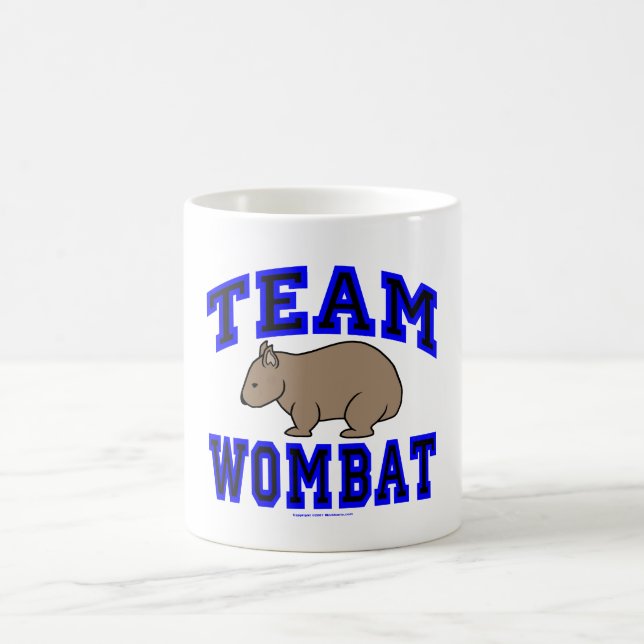 Team Wombat IV Mug (Center)