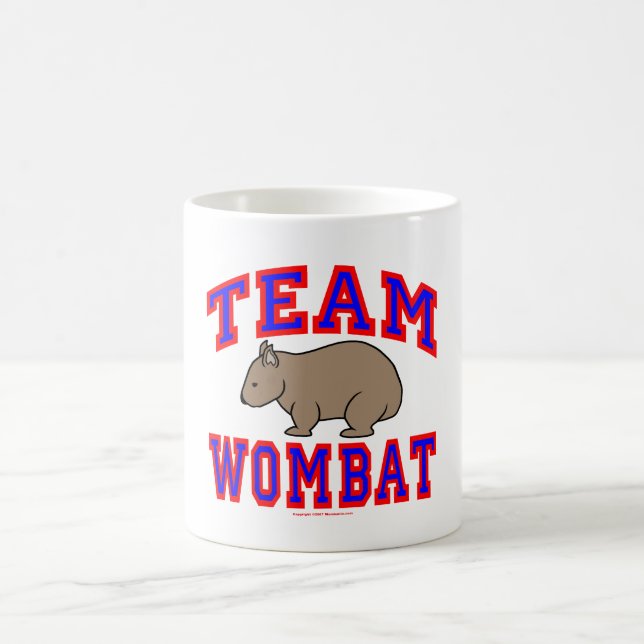 Team Wombat VI Coffee Mug (Center)
