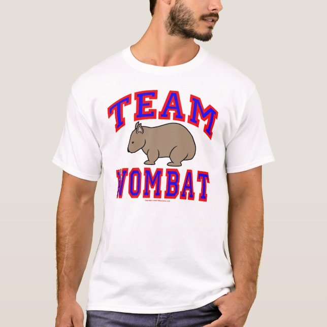 Team Wombat VI T-Shirt (Front)