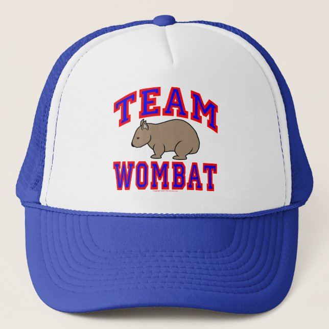 Team Wombat VI Trucker Hat (Front)