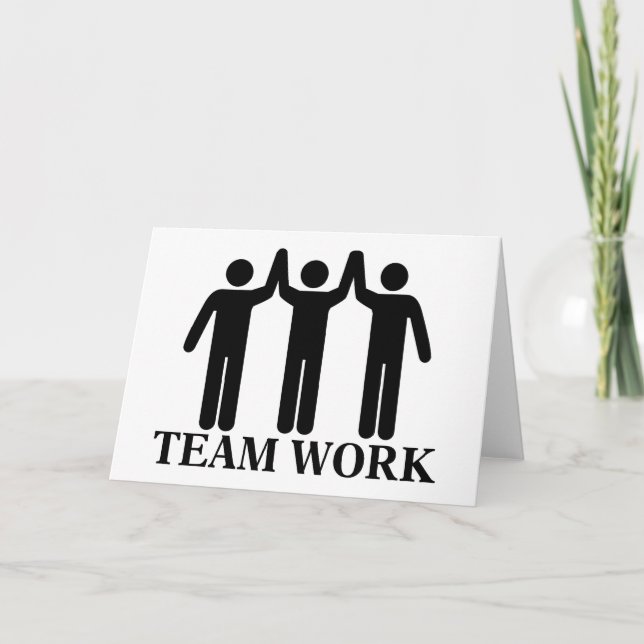 Team Work Card (Front)