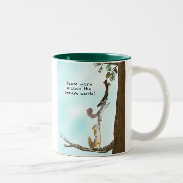 Team Work Mug (Right)