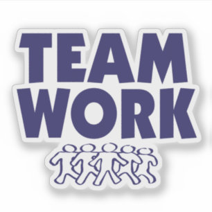 Team Work with graphic award or recognition