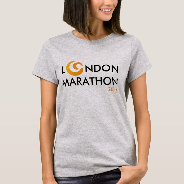 Team World Child Cancer #LondonMarathon2016 T-Shirt (Front)