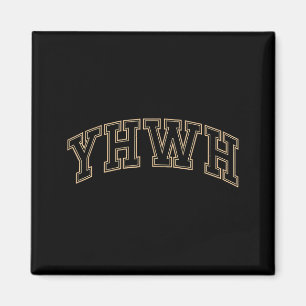 Team Yhwh Adonai Christian Faith Based Mens Womens Magnet