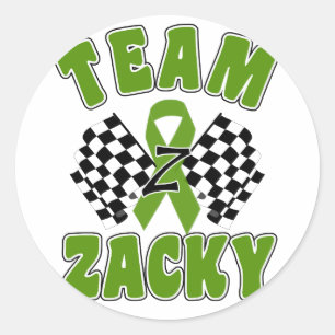 Team Zacky Classic Round Sticker