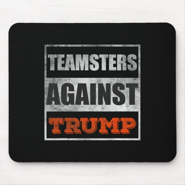 Teamsters Against Trump  Mouse Pad (Front)