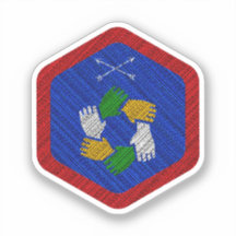 Teamwork Award Badge Vinyl