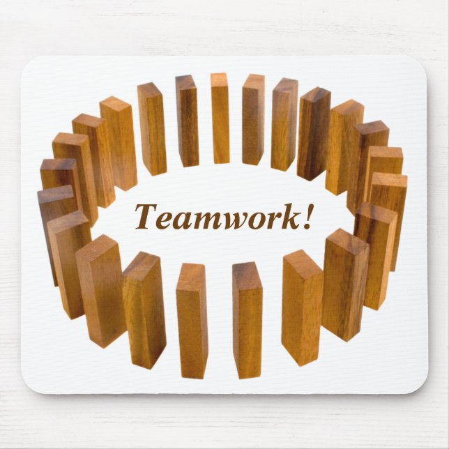 Teamwork Circle Mousepad (Front)