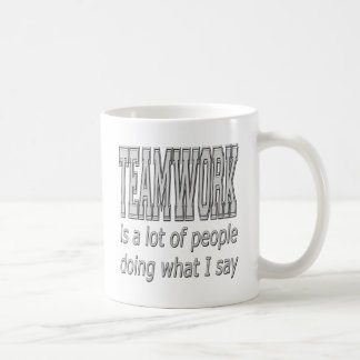 Teamwork Coffee Mug