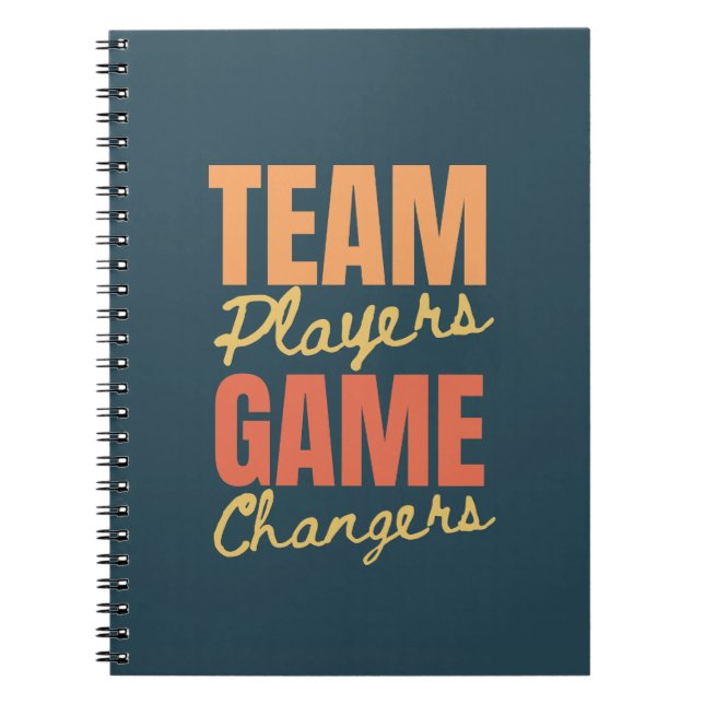 Teamwork Company Business Colleague Gifts  Notebook (Front)