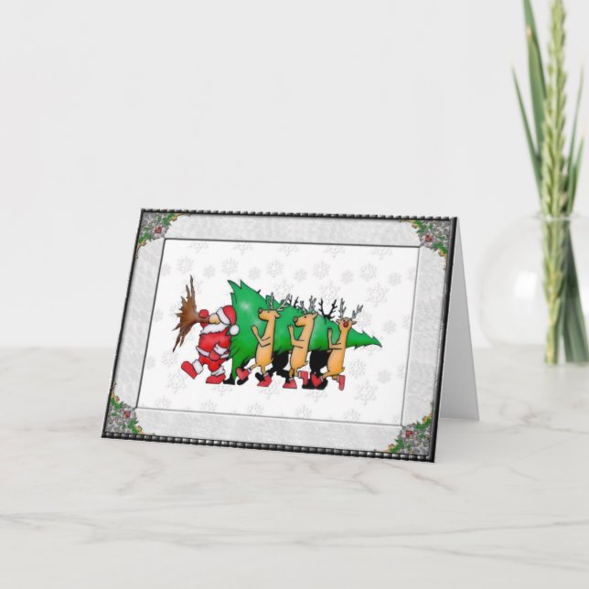 Teamwork Holiday Card (Front)