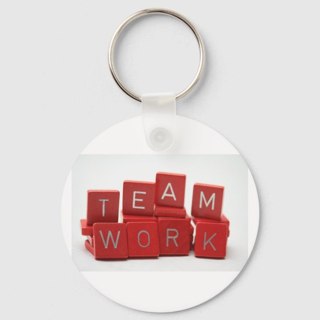 Teamwork Keychain (Front)