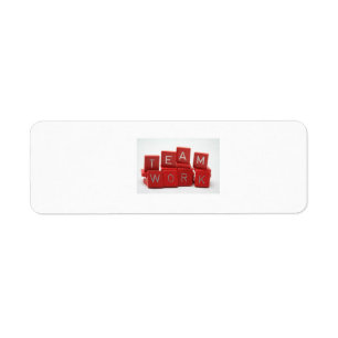 teamwork label return address label