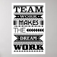 Teamwork Makes The Dream Work (Work Quote)