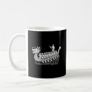 Teamwork Makes the Stream Work, Dragon Boat Racing Coffee Mug