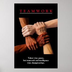 Teamwork Motivational Inspirational Poster