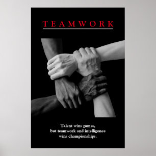 Teamwork Motivational Inspirational Poster