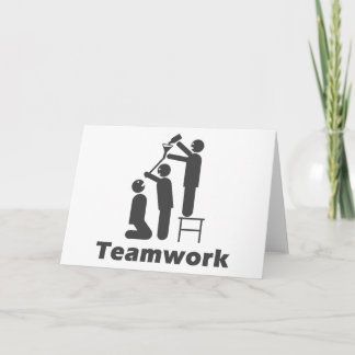 Teamwork - Motivational Merchandise Card