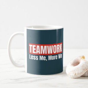 Teamwork Motivational Office Corporate Gift Coffee Mug