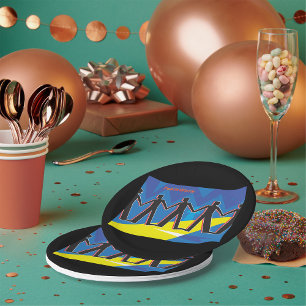 Teamwork Paper Plate